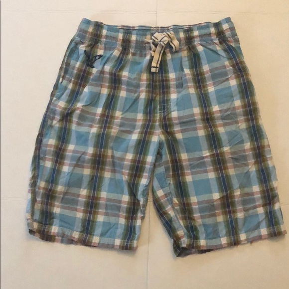 American Eagle Outfitters Other - American Eagle plaid swim trunks
